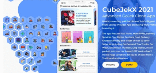 Gojek Clone, Multi service app like GoJek, Gojek clone script - Image 2