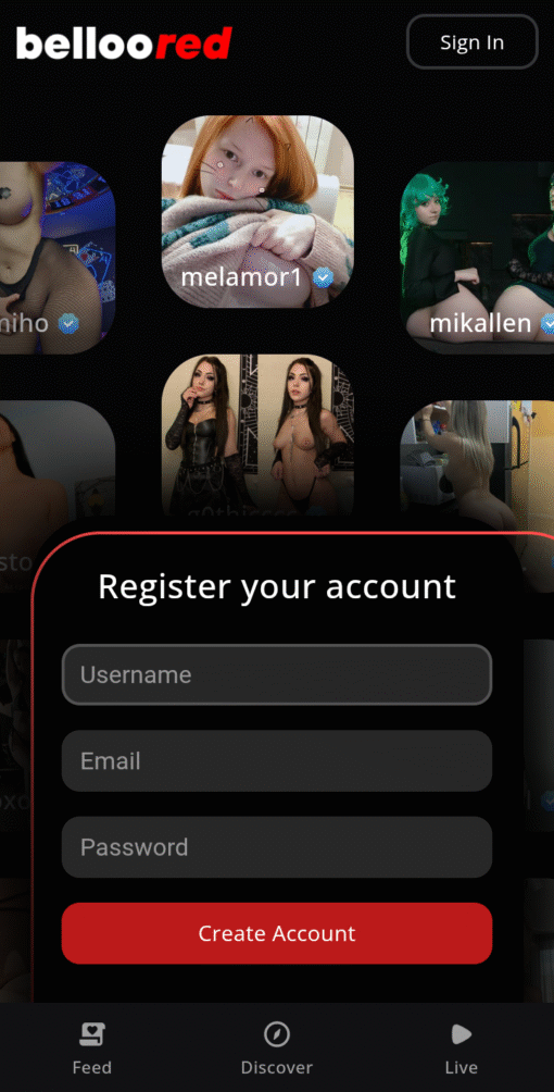 BellooRed - Adult Premium Content Creator Software + Models [Extended License]