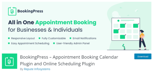 BookingPress Pro + Addons - Appointment Booking Calendar Plugin