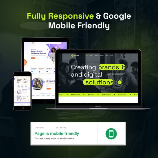 Axios - Digital Agency WordPress Theme - Image 4